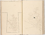 Hinagata chō (Model Book), Unidentified artist, Ink on paper, Japan