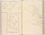 Hinagata chō (Model Book), Unidentified artist, Ink on paper, Japan