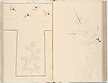 Hinagata chō (Model Book), Unidentified artist, Ink on paper, Japan