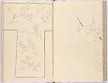 Hinagata chō (Model Book), Unidentified artist, Ink on paper, Japan
