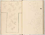 Hinagata chō (Model Book), Unidentified artist, Ink on paper, Japan