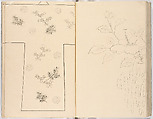 Hinagata chō (Model Book), Unidentified artist, Ink on paper, Japan