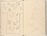 Hinagata chō (Model Book), Unidentified artist, Ink on paper, Japan