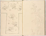 Hinagata chō (Model Book), Unidentified artist, Ink on paper, Japan
