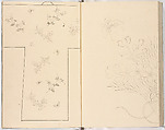 Hinagata chō (Model Book), Unidentified artist, Ink on paper, Japan