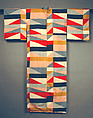Chichibu Meisen Kimono with Multicolor Checks

, Silk ikat, Japan