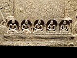 Khin Ba Relic Chamber Cover, Sandstone, Central Myanmar