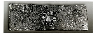 Hollow Brick with Dragon, Earthenware, China
