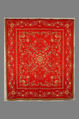 Bedcover, Silk; on silk, China
