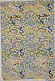 Textile with Dragons, Phoenixes, and Other Animals, Silk lampas, China