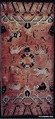 Saddle or Traveler's Rug, Foundation: cotton warp and weft;  wool knotting, China
