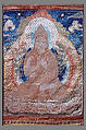 Lamaist Temple Hanging, Silk, metallic thread on silk;  mounted on silk, metallic thread, China
