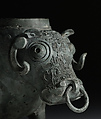 Ritual wine container in the shape of a buffalo (Xizun), Bronze, China