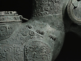 Ritual wine container in the shape of a buffalo (Xizun), Bronze, China