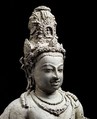 Bodhisattva  Avalokiteshvara, Copper alloy with traces of gilding, Southern Thailand