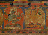 Ashtamahabhaya Tara, Savior from the Eight Perils, Mineral and organic pigments on cloth, Tibet, Reting monastery