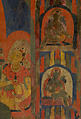 Ashtamahabhaya Tara, Savior from the Eight Perils, Mineral and organic pigments on cloth, Tibet, Reting monastery