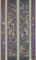 Sleeve Band, Silk;  on silk, China