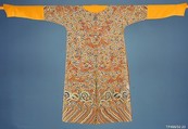 Imperial robe, Silk, metallic thread, China