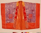Daoist Priest's Robe, Silk, metallic thread, China