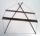 Wedding headdress, wood, bamboo, metal, glass, wool, cotton, Thailand (Lu Mien Yao)