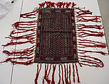 Wedding headdress, wood, bamboo, metal, glass, wool, cotton, Thailand (Lu Mien Yao)