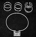 Jewelry set, silver, China (Miao-Juigan)