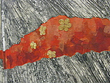 Life's Symphony (Kyoku), Maio Motoko (Japanese, born Tokyo, 1948), Pair of six-panel folding screens; crushed paper, ink, white pigment (gofun), gold leaf, and silk on paper, Japan