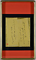 Words of Gold, Shinoda Tōkō (Japanese, 1913–2021), Ink on gilded paper; framed, Japan