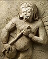 Relief Depicting a Kinnara, Stucco, Central Thailand