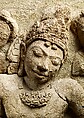 Relief Depicting Kubera Seated in Royal Ease, Stucco, Central Thailand