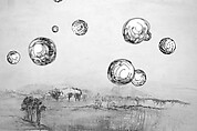 In the Sky, Qiu Anxiong (Chinese, born 1972), Single-channel animated video with sound; 8 min. 17 sec., China