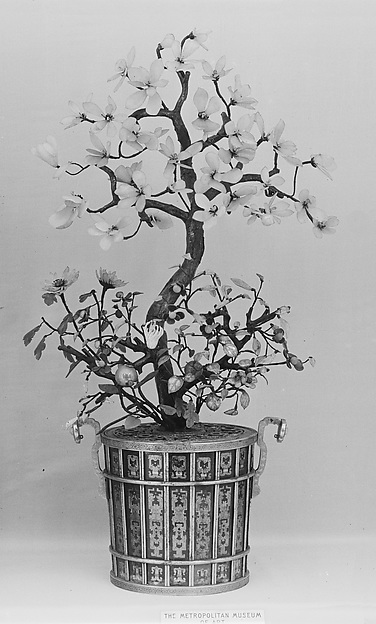 Pot with Flowering Plant by an unrecorded maker, The Metropolitan Museum of Art
