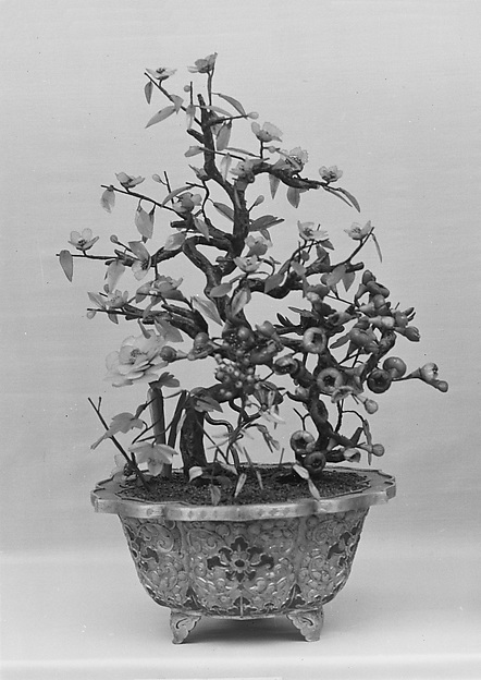 Pot with Flowering Plant by an unrecorded maker, The Metropolitan Museum of Art
