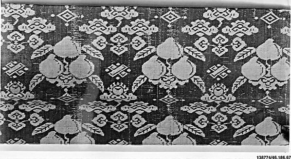 Sutra Cover with Peaches and Auspicious Symbols by an unrecorded maker, The Metropolitan Museum of Art