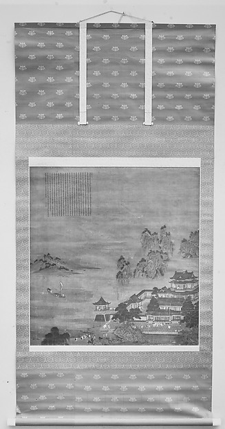 明　佚名　傳仇英　唐宫圖　軸|A Tang Palace
