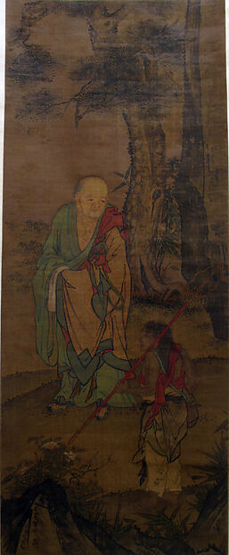 明?   佚名   舊傳貫休   羅漢圖   軸|Luohan