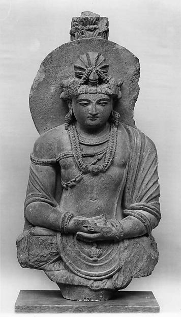 Seated Bodhisattva, Possibly Padmapani by an unrecorded maker, The Metropolitan Museum of Art