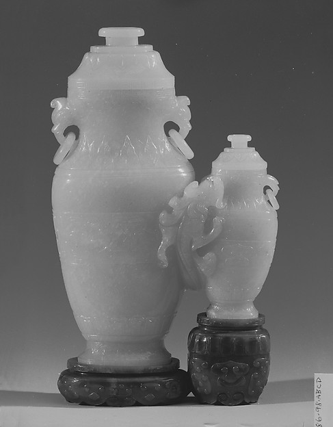 Twin Vases, 19th century