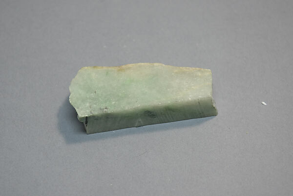 Sample of Japanese Jadeite by an unrecorded maker, The Metropolitan Museum of Art