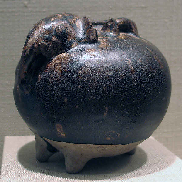 Lime Pot in the Form of an Elephant by an unrecorded maker, The Metropolitan Museum of Art