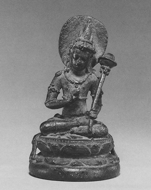 Seated Deity from an Esoteric Buddhist Mandala, ca. third quarter of the 10th century