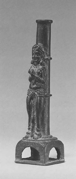 Female Worshipper in Front of a Column Support, 1st century BCE–early 1st century CE