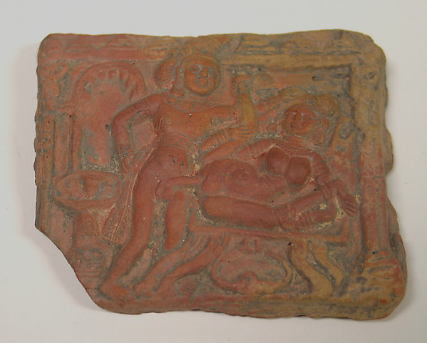Plaque with Erotic Scene by an unrecorded maker, The Metropolitan Museum of Art