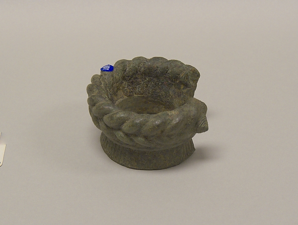 One from a Pair of Bracelets with Heavy Rope Braid by an unrecorded maker, The Metropolitan Museum of Art