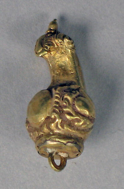 Repoussé Conch Pendant