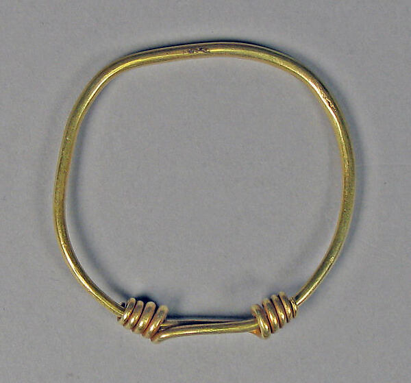 Bracelet, Hammered Wire