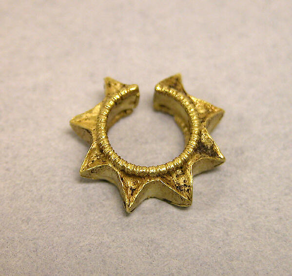 Pair of Ear Ornaments, Stars