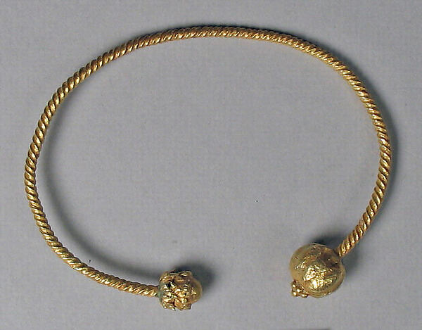 Bracelet, Twisted Wire and Foliate