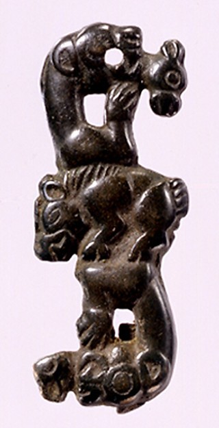 Garment Plaque with Animal Motif